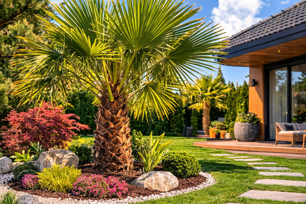 Pielęgnacja palm – kompletny poradnik uprawy palm mrozoodpornych w ogrodzie i w donicy 8 palma trachycarpus fortunei w ogrodzie – pielęgnacja palm mrozoodpornych w Polsce