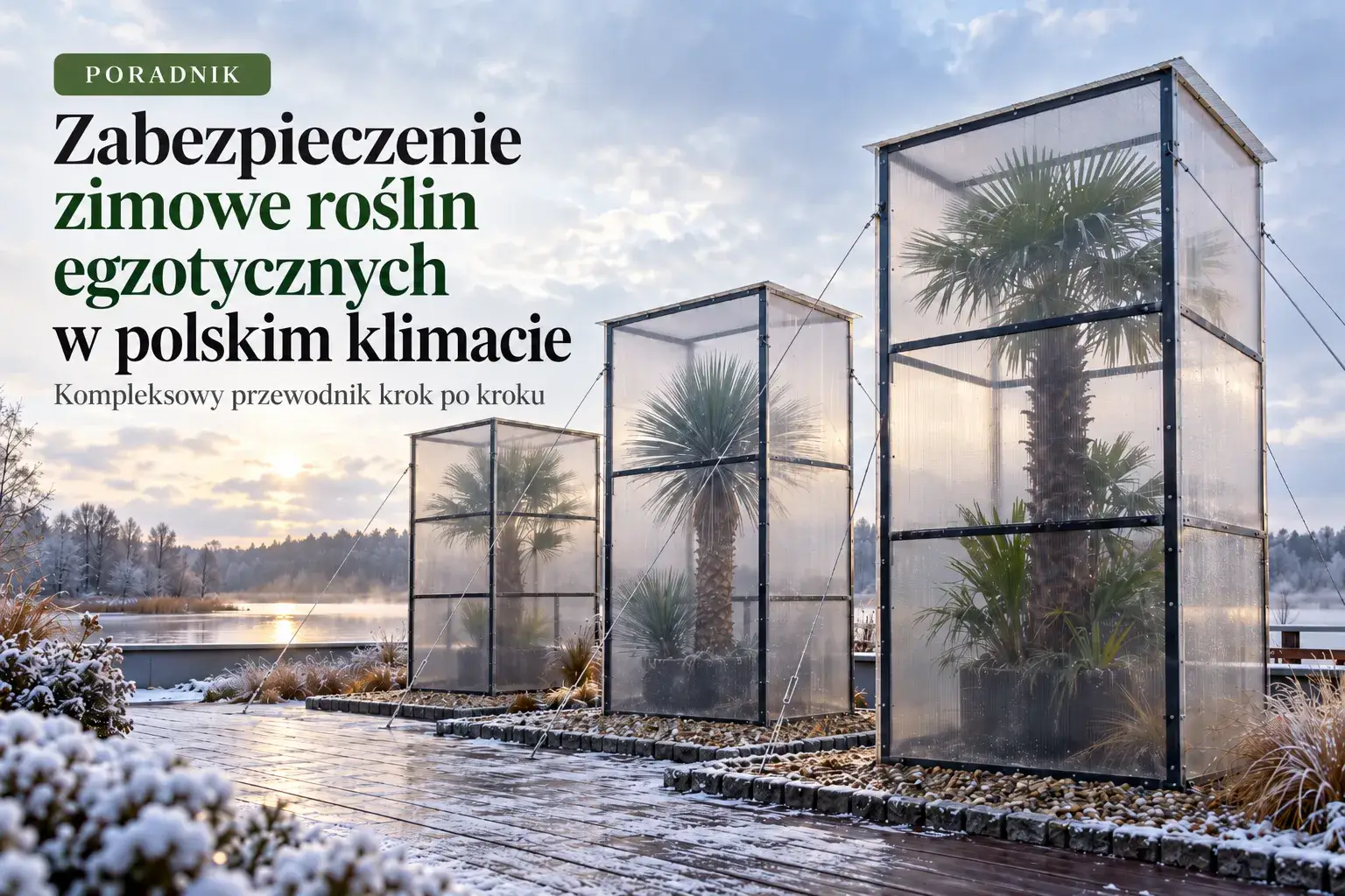 Zabezpieczenie zimowe roślin egzotycznych w polskim klimacie – kompleksowy przewodnik zimowania Palm, Juk, drzew Oliwnych i roślin egzotycznych🌴
