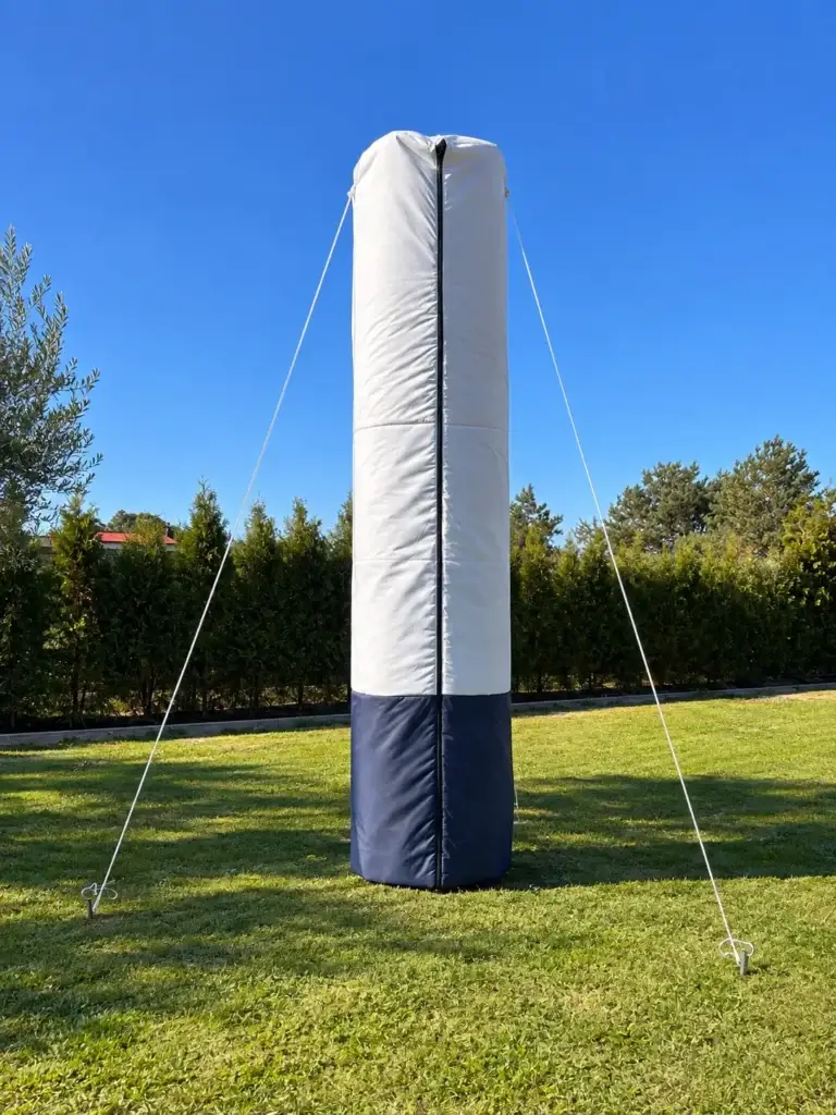 Pokrowiec ThermoStark Polar 600 4 m Ø80 cm ze stelażem do ochrony palm